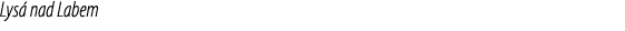 Lys nad Labem