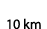 10 km