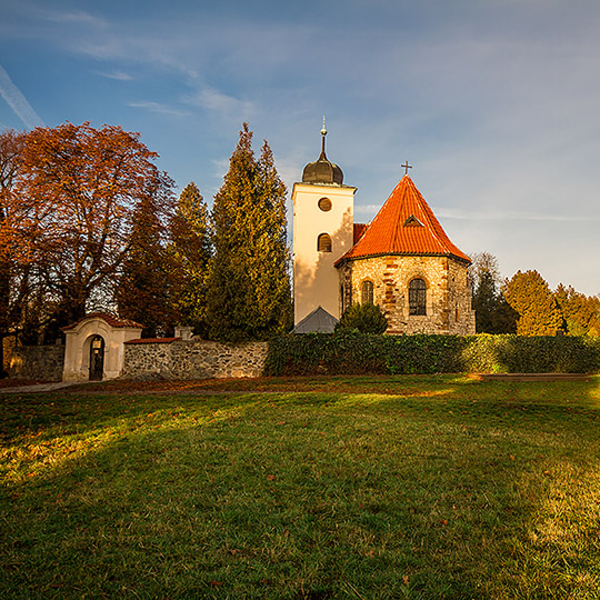 Levý Hradec – sv. Ludmila