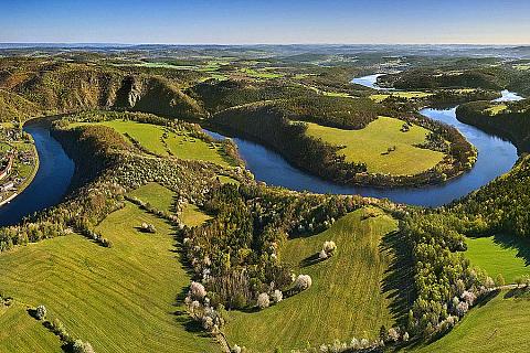 Vltava u Solenice